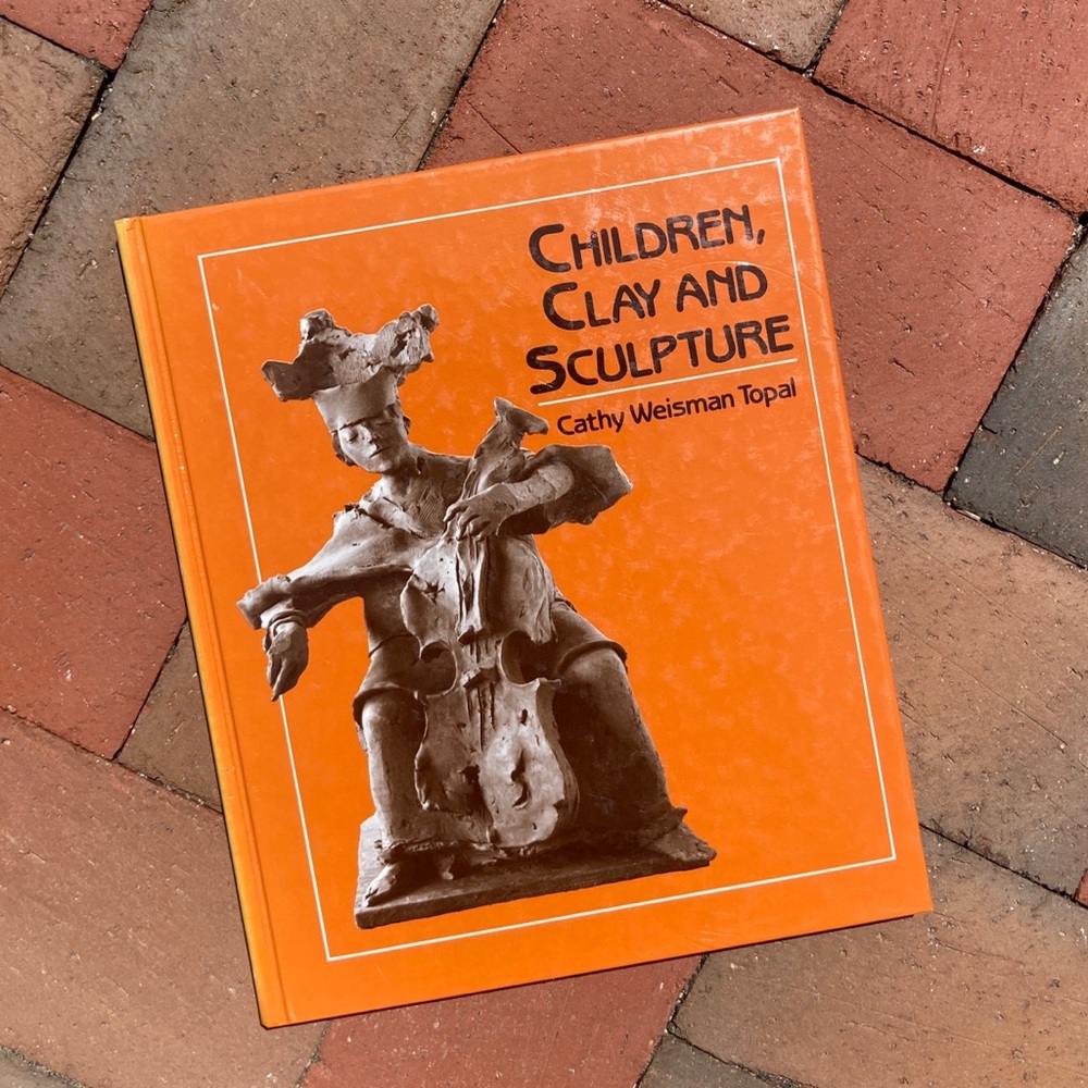 1983 Children Clay and Sculpture Pottery Artist Crafts Kids Funky Modern Art